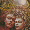 Fantasy Tree Couple Diamond Painting