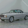 Grey Chevy SS El Camino Diamond Painting