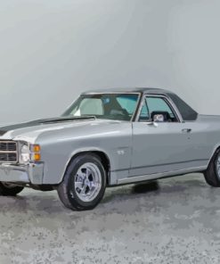 Grey Chevy SS El Camino Diamond Painting