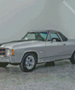 Grey Chevy SS El Camino Diamond Painting