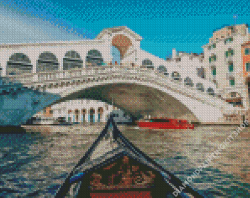 Italy Rialto Bridge Venice Diamond Painting