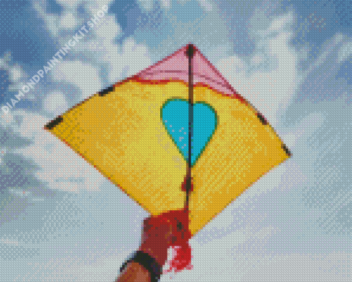 Kites About Flying Diamond Painting