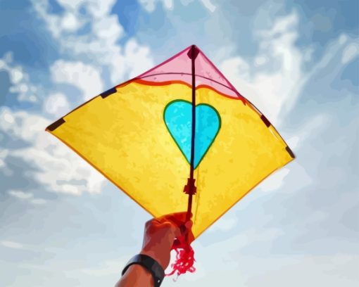 Kites About Flying Diamond Painting