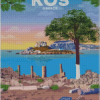 Kos Island Greece Poster Diamond Painting