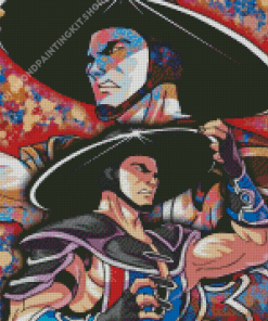 Kung Lao Anime Diamond Painting