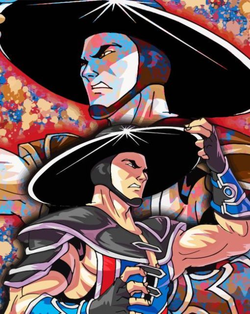 Kung Lao Anime Diamond Painting