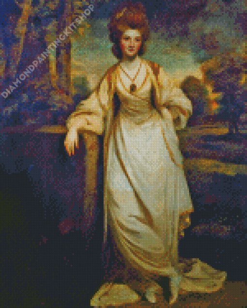 Lady Elizabeth Compton By Joshua Reynolds Diamond Painting