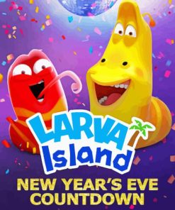 Larva Island Poster Diamond Painting