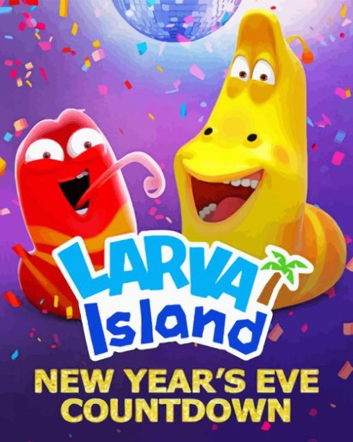 Larva Island Poster Diamond Painting