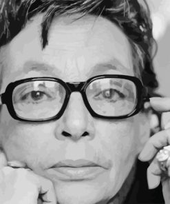 Marguerite Duras With Cigaret Diamond Painting