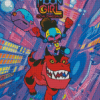 Moon Girl And Devil Dinosaur Diamond Painting