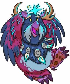 Moonkin Cartoon Diamond Painting