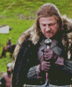 Ned Stark Series Character Diamond Painting