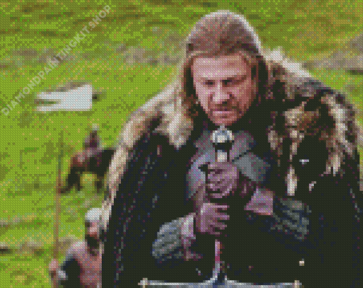 Ned Stark Series Character Diamond Painting