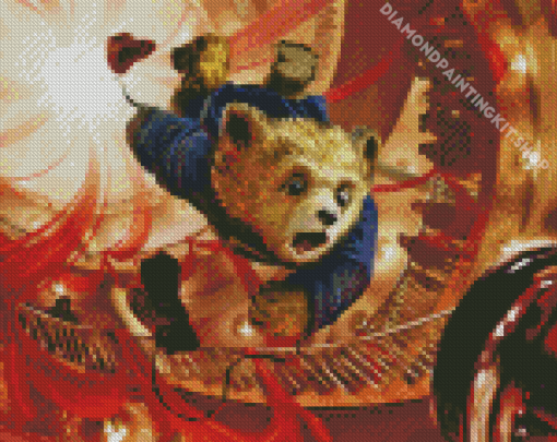 Paddington Falling Into Marmalade Diamond Painting