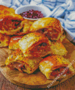 Sausage Roll Diamond Painting