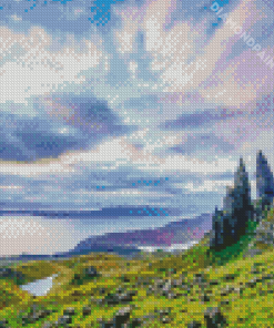 Scotland Old Man Of Storr Diamond Painting