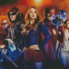 The Arrowverse Poster Diamond Painting