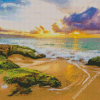 The North Shore Sunset Diamond Painting