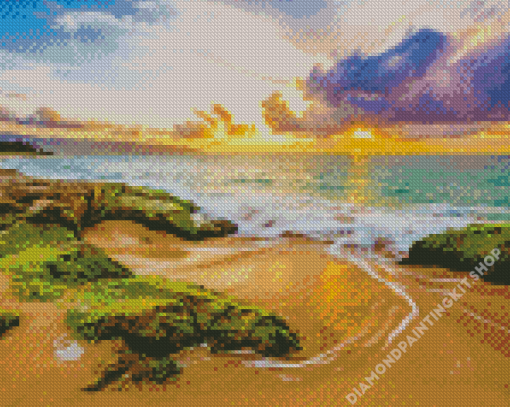 The North Shore Sunset Diamond Painting