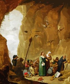 The Temptation Of Saint Anthony Diamond Painting