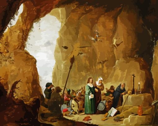 The Temptation Of Saint Anthony Diamond Painting