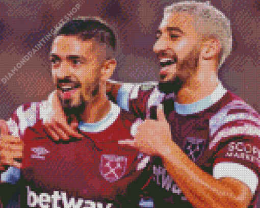 West Ham United Team Players Diamond Painting