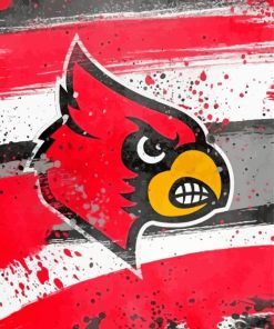 Louisville Cardinals Logo Diamond Painting