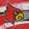 Louisville Cardinals Logo Diamond Painting