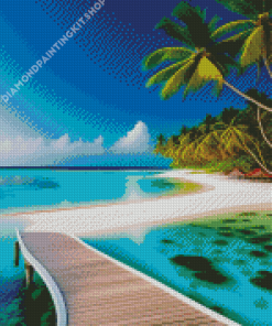 Beach Landscape Diamond Painting