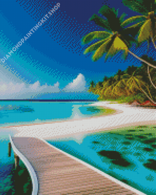 Beach Landscape Diamond Painting