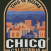 Chico California Poster Diamond Painting