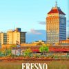 Fresno Usa Poster Diamond Painting