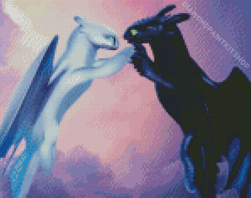 How To Train Your Dragon Diamond Painting