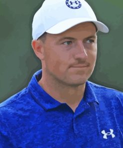 Jordan Spieth Professional Golfer Diamond Painting