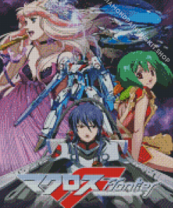 Macross Poster Diamond Painting