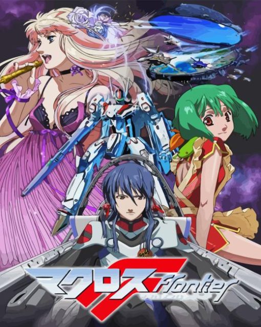 Macross Poster Diamond Painting