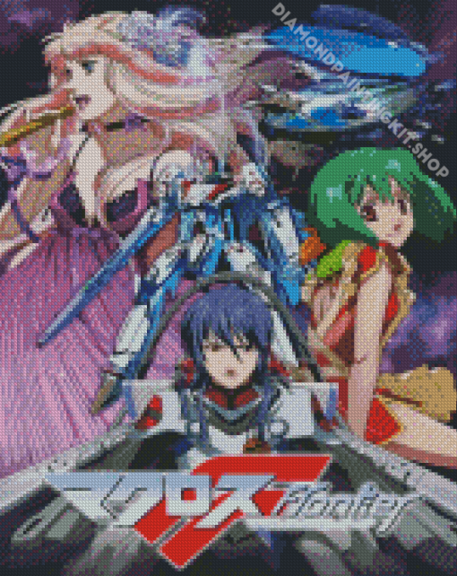 Macross Poster Diamond Painting