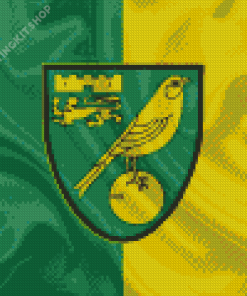 Norwich City Fc Flag Diamond Painting