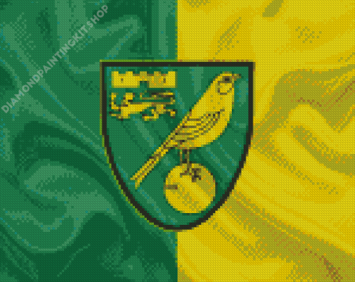 Norwich City Fc Flag Diamond Painting