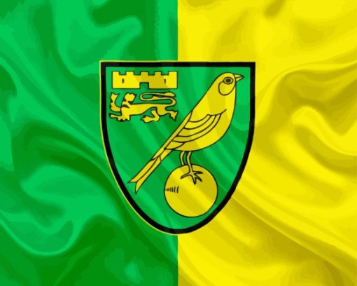 Norwich City Fc Flag Diamond Painting