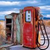 Retro Old Gas Pump Diamond Painting