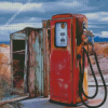 Retro Old Gas Pump Diamond Painting