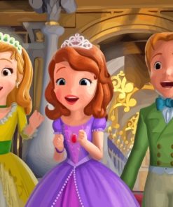 Sofia The First Animation Diamond Painting