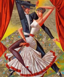 Tango Dancers By Georgy Kurasov Diamond Painting