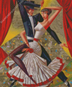 Tango Dancers By Georgy Kurasov Diamond Painting