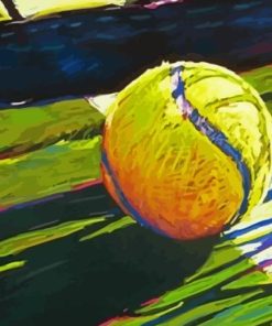 Tennis Ball Abstract Diamond Painting