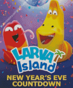 Larva Island Poster Diamond Painting