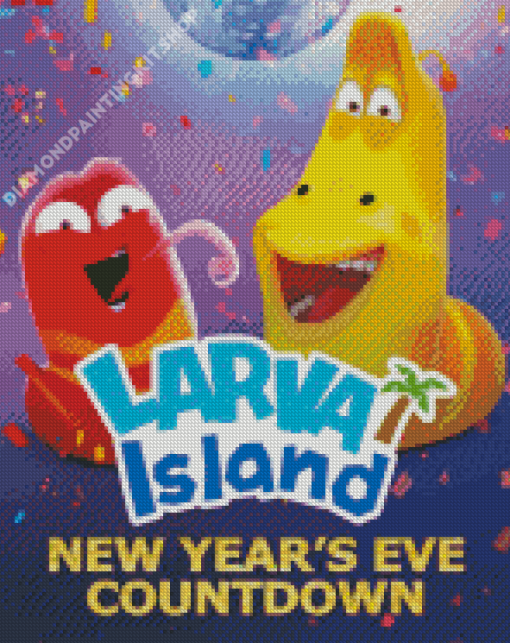 Larva Island Poster Diamond Painting