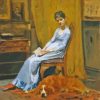 Woman And Dog Thomas Eakins Diamond Painting